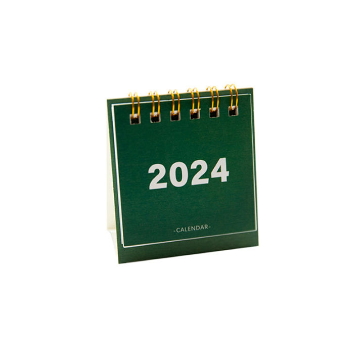 [Undistracted] 2024 Mini Desk Calendar Simple Paper Calendar Time ...