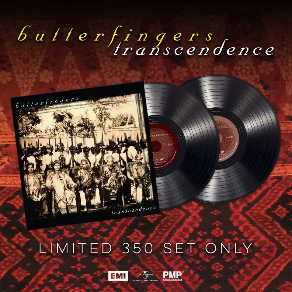 Butterfingers : Transcendence - 2LP pack with Vinyl Box - Limited