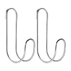 Set of 2 Heavy Duty Water Hose Hooks Rusts Resistant 304 Stainless Steel Hanger for Hanging Hoses Pipes Strollers Drills