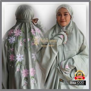 Mukena Terusan Dewasa Jumbo Mukenah Sulam Bayang Mukena Lajuran Mukenah Terusan Katun Sutra Mukenah Langsungan Rukuh Adem Tlekung Terbaru