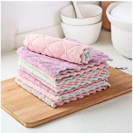 Kain Lap Piring | Lap Dapur | Lap Microfiber | Serbet Dapur | Lap Tangan