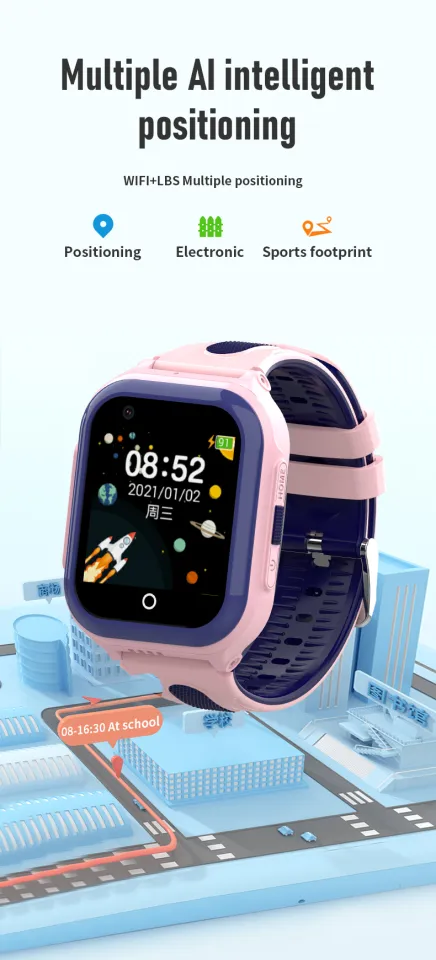 GloryFit DF81 4G Child Smart Watch Phone GPS Waterproof Smart