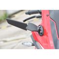 กระจกวิง เน้นทรง ไม่เน้นส่อง สำหรับ HONDA YAMAHA KAWASAKI GPX และรถทรงสปอร์ตรุ่นอื่นๆ กระจกมองหลัง วัสดุอลูมิเนียม กระจก ปรับหมุนได้ 180 ํ. 