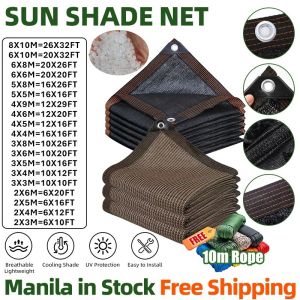 Thickened Makapal Durable 95% UV Resistant Sun Shade Net 8x10m Heavy Duty Garden & Greenhouse Cover