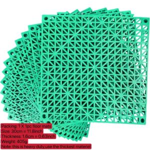 Heavy duty rubber mat for gym carwash floor matting grid tiles matting garage flooring non slip floor mat for bathroom doormat water absorbent plastic matting for dog cage floor matting door mat entrance outdoor spliced floor mat stitching mat puzzle mat