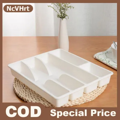 NcVHrt Kitchen Drawer Cutlery Organizer Silverware Holder Utensil Divider Box Plastic Flatware Storage Tray Home Restaurant Supply