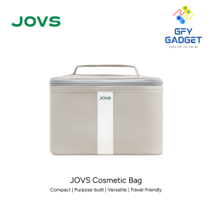 [LOCAL STOCKS] JOVS Cosmetic Bag | Premium Travel Makeup Organizer | Spacious & Water-Resistant | Portable Skincare Storage Pouch