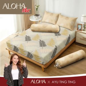 Aloha - Sprei FITTED King T20 / T25 (180x200) tinggi 20 / tinggi 25 Terlaris Pilihan