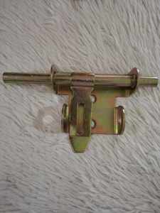 Sliding Bolt Gate Latch Heavy Duty BRASS Steel Barrel Bolt Slide Lock