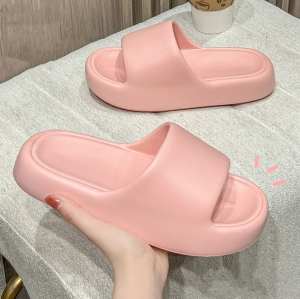 Dita_shop รองเท้าแตะแบบสวม รองเท้าแฟชั่นเกาหลี รองเท้าแตะส้นหนา