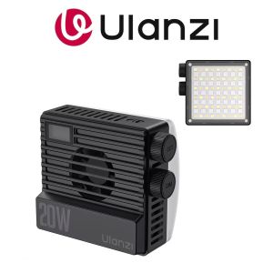 Ulanzi LE20 20W Pocket RGB Video LED Fill Light with Cooling Fan for Camera Smartphone Photography Live L090