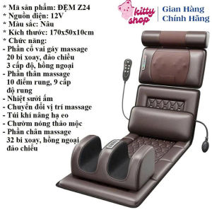 Đệm Massage Toàn Thân ZLIFE Z66 PRO Nệm Ghế Thảm Mát Xa Toàn Thân Giảm Đau Nhức Quà Tặng Ông Bà Bố Mẹ