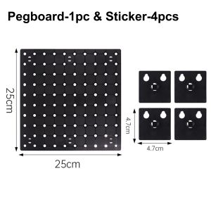 ezstationery Ready Stock Pegboard Perforated Display Board Wall Display Rack Peg Board Wall Mounted Hole Board Wall Organizer 洞洞板