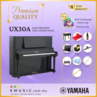 PREMIUM QUALITY Yamaha UX30A - Used Acoustic Upright Piano Japan Imported Local Refurbish Recon Piano