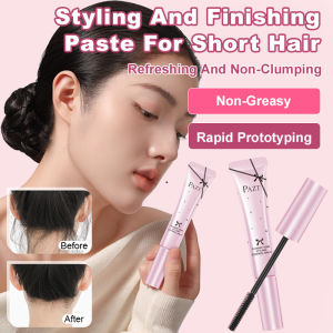 Styling Cream Transparent Hair Wax Frizz Control Daily Use Hair Gel For All Hair Types Women Men Non-Clumping Anti-Frizz Hair Styling Balm