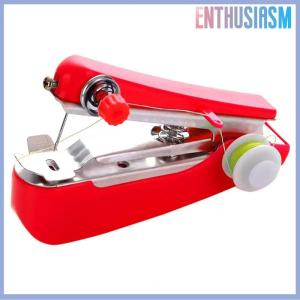 【Enthusiasm】🌟🌟【Hot Sale】🎈 1 Set Mini Sewing Machine Fast Stitch Labor-saving Fabric Clothes Sewing Tools Handheld Portable Mini Manual Sewing Machine
