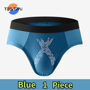 3 piece mens underwear graphene mens triangle pants modal mens seamless large size mid waist youth Korean version trendy and breathable triangle pants
