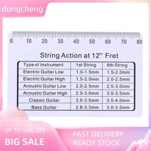 dongcheng Guitar Accessories Gauge Ruler Electric Guitar Tool For String Instruments