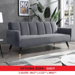 ⚡️LIKE BUG⚡️Ottawa Luxury Sofa Royal Velvet Fabric / Sofa 3 seater / Sofa 2 seater/ Sofa Set / Sofa Mewah / Royal Blue Sofa / Royal Blue Green / Royal Grey Sofa
