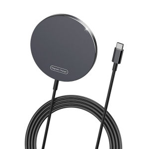 Digi Sạc không dây từ tính Qi 15W cho iPhone 12 - 17 Pro Max Series AirPods - X435