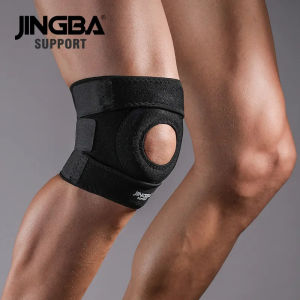 Patella Support Knee Adjustable Sports Training Elastic Knee Support Protector Leg Support Brace Knee Pain Guard Safety Guard Strap Protective Gear with Spring Bar 1PC 运动护膝
