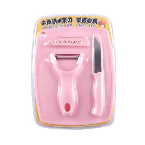 Knife Set Stainless steel  Paring Slicing Knife Chef with Sheath Cover & Fruit Vegetable Peeler & Chopping Keimav