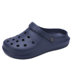 Free Shipping MenS Summer Outdoor Clogs Non-Slip Thick-Soled Versatile With A Closed-Toe Design Suitable For The Beach And Available In A CoupleS Style Also Suitable For Wading In Shallow Water