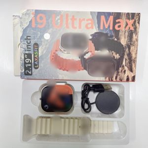 【 Quick shipment 】Xiaomi I9 Ultra Max Smart Watch 2.19 HD Screen Nfc Function Health Monitoring Smartwatch for Women Men