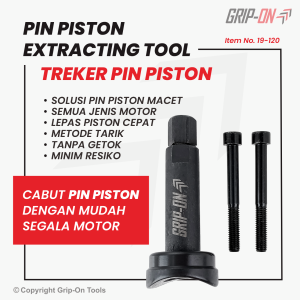 Grip-On Piston Pin Exctracting Tool Alat Cabut Lepas Buka Pin Piston Treker Pin Piston 19-120