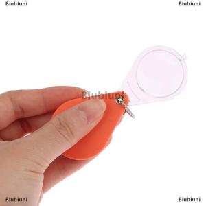 [COD] Biubiuni Ống Kính lúp độ nét cao cầm tay màu cam cho người già Bỏ Túi kính lúp nhỏ cầm tay gấp