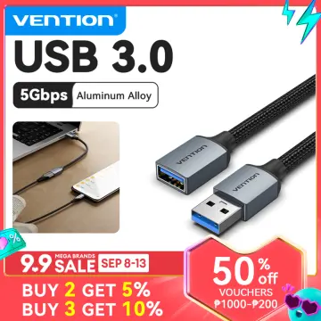 CERRXIAN USB 3.0 Type A Female To Type B Male Adapter (2-Pack) | 5Gbps Converter For Printers, Scanners, External Hard Drives