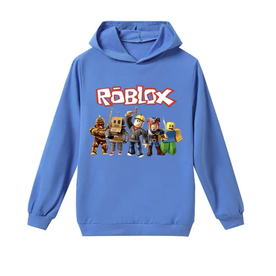 Printed Sweatshirt Girls Roblox Hoodie Spring Autumn Roblox Kids