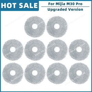 Compatible For Xiaomi Mijia Robot Vacuum-M30 Pro C107 Replacement Spare Parts Accessories Mop Cloth Dust Bag Hepa Filter Main Brush