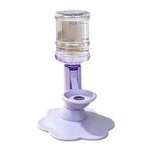 DORADO Adjustable Height Gravity Water Dispenser Leak-Proof Gravity Fed Automatic Pet Water Dispenser  ABS Cat Water Dispenser Cats and Dogs