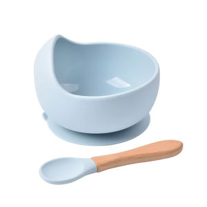 AODUOYAYA Silicone Suction Bowl Baby Food Anti-fall Strong Suction Food Grade Material Eating Training Feeding