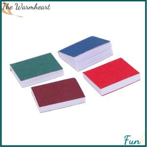 【The Warmheart】 4pcs/set 1/12 Dollhouse Miniature Mini Books Model Furniture Accessories