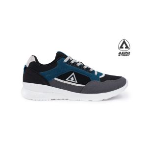 Aerostreet 39-44 Orlando Putih Tosca Abu - Sepatu Sneakers Sport