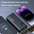 (CCC Certification)66W Powerbank 20000/30000mAh Fast Charging Full Capacity Powerbank USB Portable Digital Display Flash Charging Battery mobilepower. 