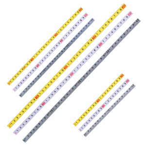 Adhesive Measuring Tape 10mm Wide 20cm Long High Stickiness Measure for Accurate Measurements in School & DIY Projects