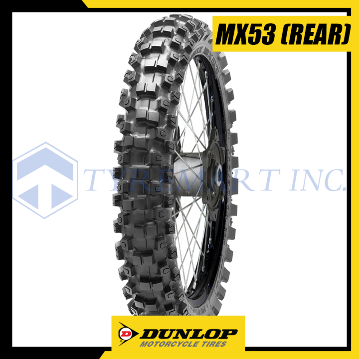 Dunlop Tires MX53 120/80-19 63M Tubetype Off-Road Motorcycle Tire (Rear)  Lazada PH