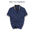 Áo POLO nam basic tay ngắn vải cotton cá sấu với ba màu dễ phối đồ. 