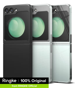 Ringke Slim Case Compatible with Samsung Galaxy Z Flip 5 Premium Hard Thin Transparent Polycarbonate Lightweight Protective Phone Cover for Samsung Z Flip 5 5G