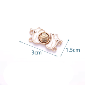 Kancing Jeans Pengecil Lingkar Pinggang Celana Motif Cantik Waist Button Adustable HM1042