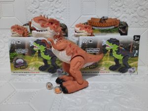 H0027 MAINAN DINOSAURUS TREX TYRANNOSAURUS BERTELUR PROYEKTOR BBR 1105