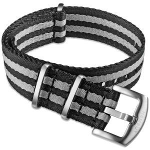 HEMSUT Watch Band Nylon One Piece Replace Seatbelt Wrist Straps For Man Or Women 18mm 20mm 22mm 24mm2026