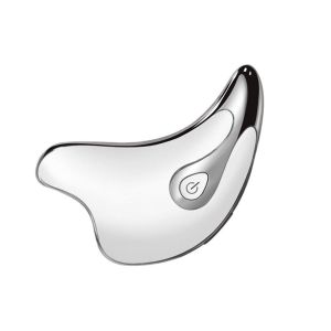 Electric Facial Lifting Beauty Instrument Dolphin Shape For Face Guasha Scraping Triangle Facial Beauty Tool V-Face