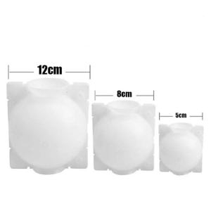 ตุ้มตอนกิ่ง ตอนกิ่ง มีที่ล็อคในตัว ตุ้มตอนพลาสติก แบบหนา มี 3 ขนาด ขาวโปร่ง แข็งแรง ทนทาน ใช้ซ้ำได้ พร้อมส่ง