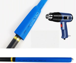 5M Pvc Shrink Tube Insulation Plastic Cable Sleeve Wire Cover Protector Width 55mm Diameter 35mm