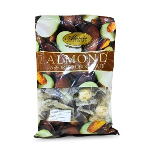 Coklat Alessio Tiramisu Almond Dark Chocolate Creme Praline Cokelat / kurma elshanum II