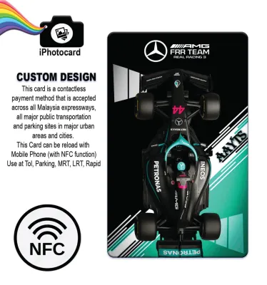 PRINTING SERVICES - NFC TNG TOUCH N GO CARD -F1 COLLECTIONS - CARD WITH NFC FUNCTION